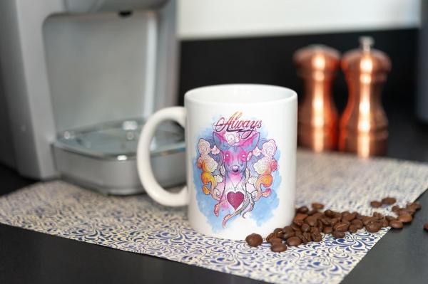Harry Potter Always 11oz Mug | Colorful Doe Patronus Design picture