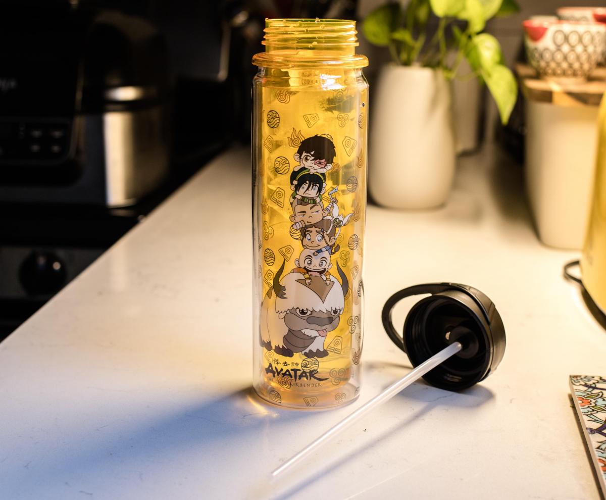 Avatar Last Airbender Characters Water Bottle picture
