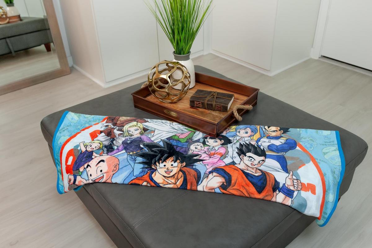 Dragon Ball Super Heroes 45x60 Inch Fleece Throw Blanket picture