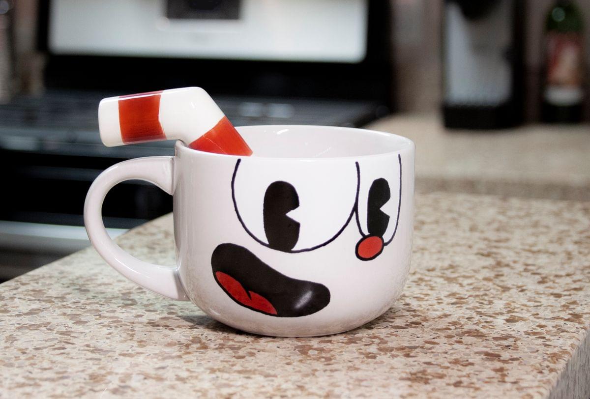 Cuphead 20oz Ceramic Molded Mug, Cuphead picture
