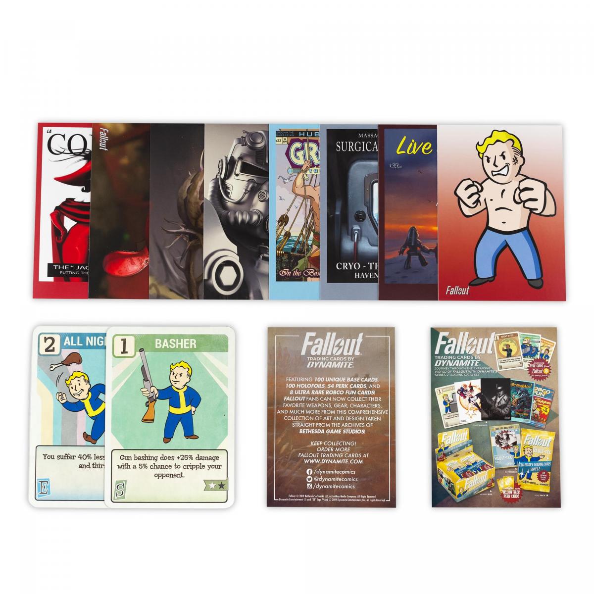 Fallout Trading Cards Series 2 Foil Pack - 10 Cards picture