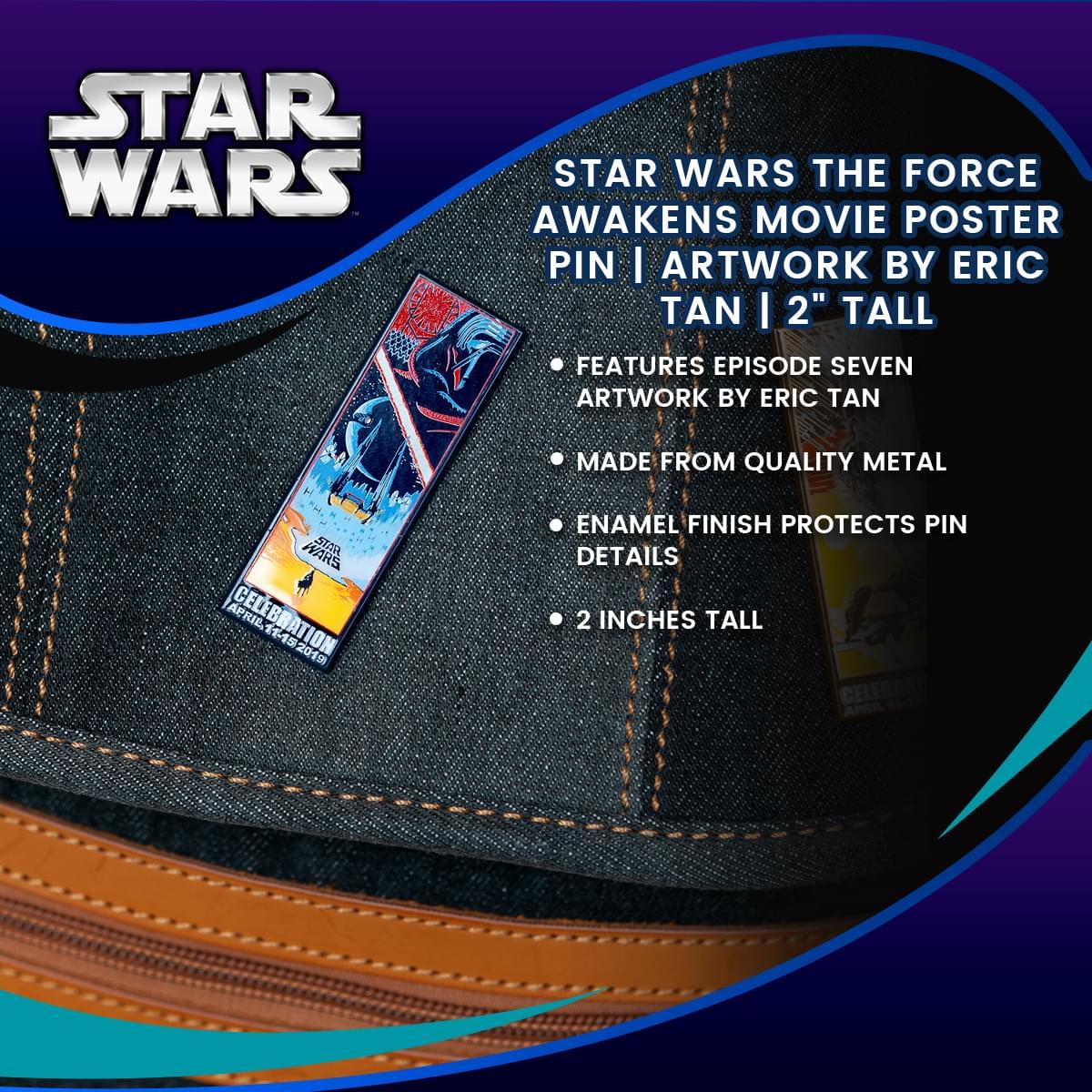Star Wars Celebration 2019 Exclusive Kylo Ren Enamel Pin picture