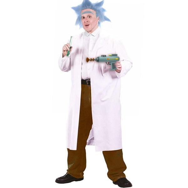 Rick & Morty Rick Wig & Eyebrow Adult Costume Set picture