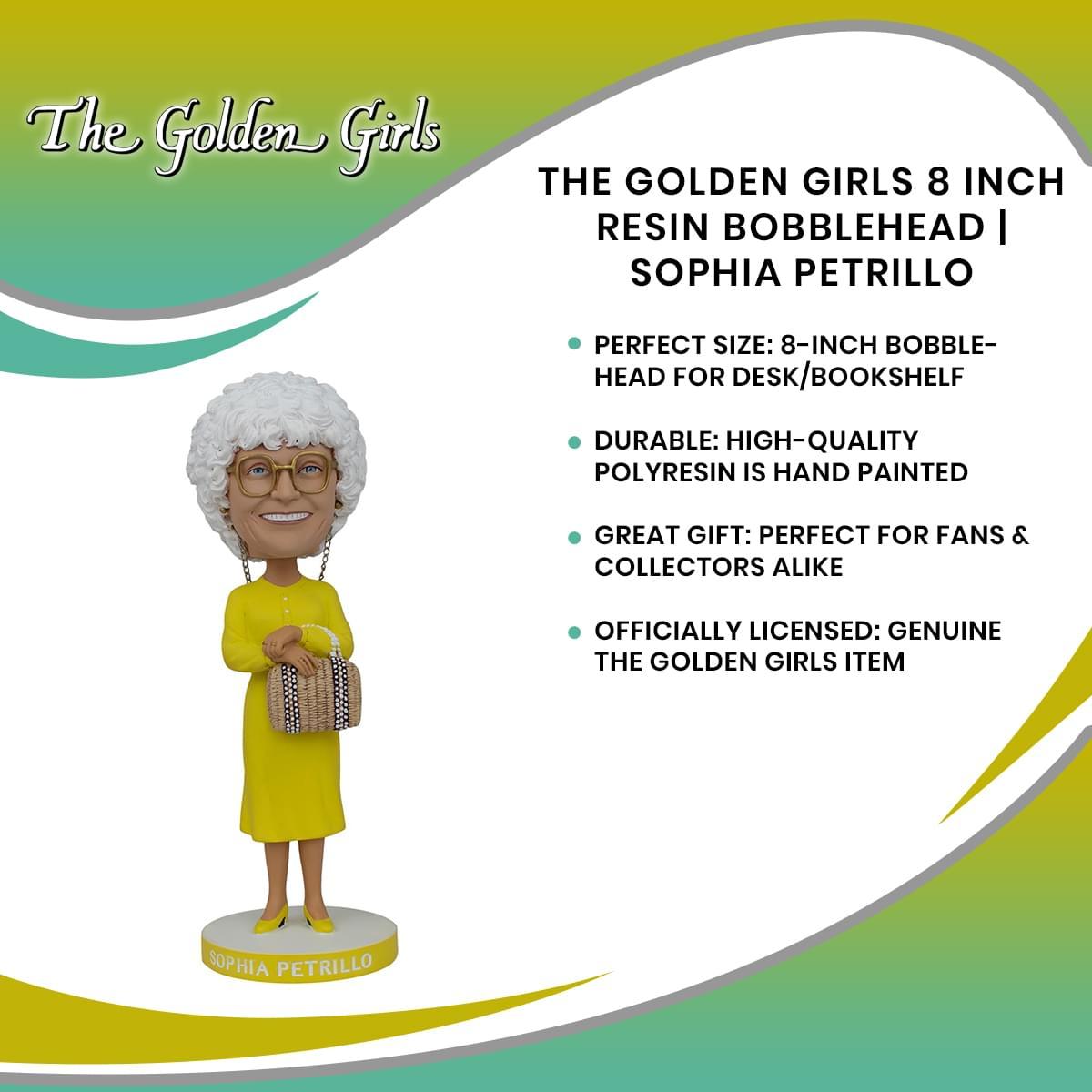 The Golden Girls 8 Inch Resin Bobblehead | Sophia Petrillo picture