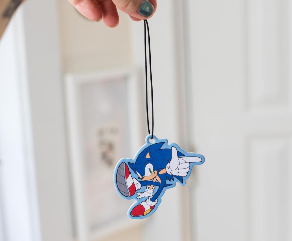 Sonic the Hedgehog Air Freshener | Fresh Cotton Scent picture