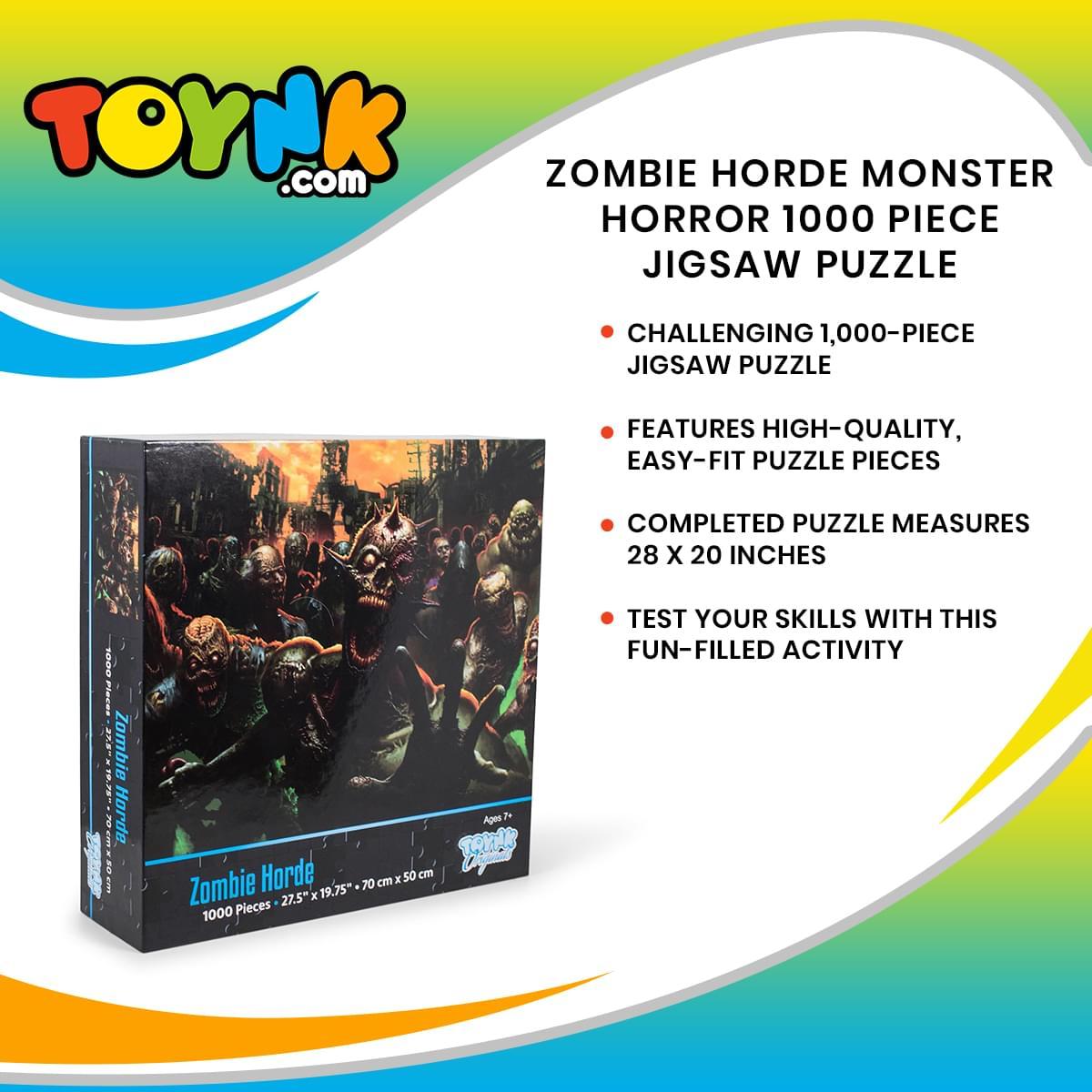 Zombie Horde 1000 Piece Jigsaw Puzzle picture