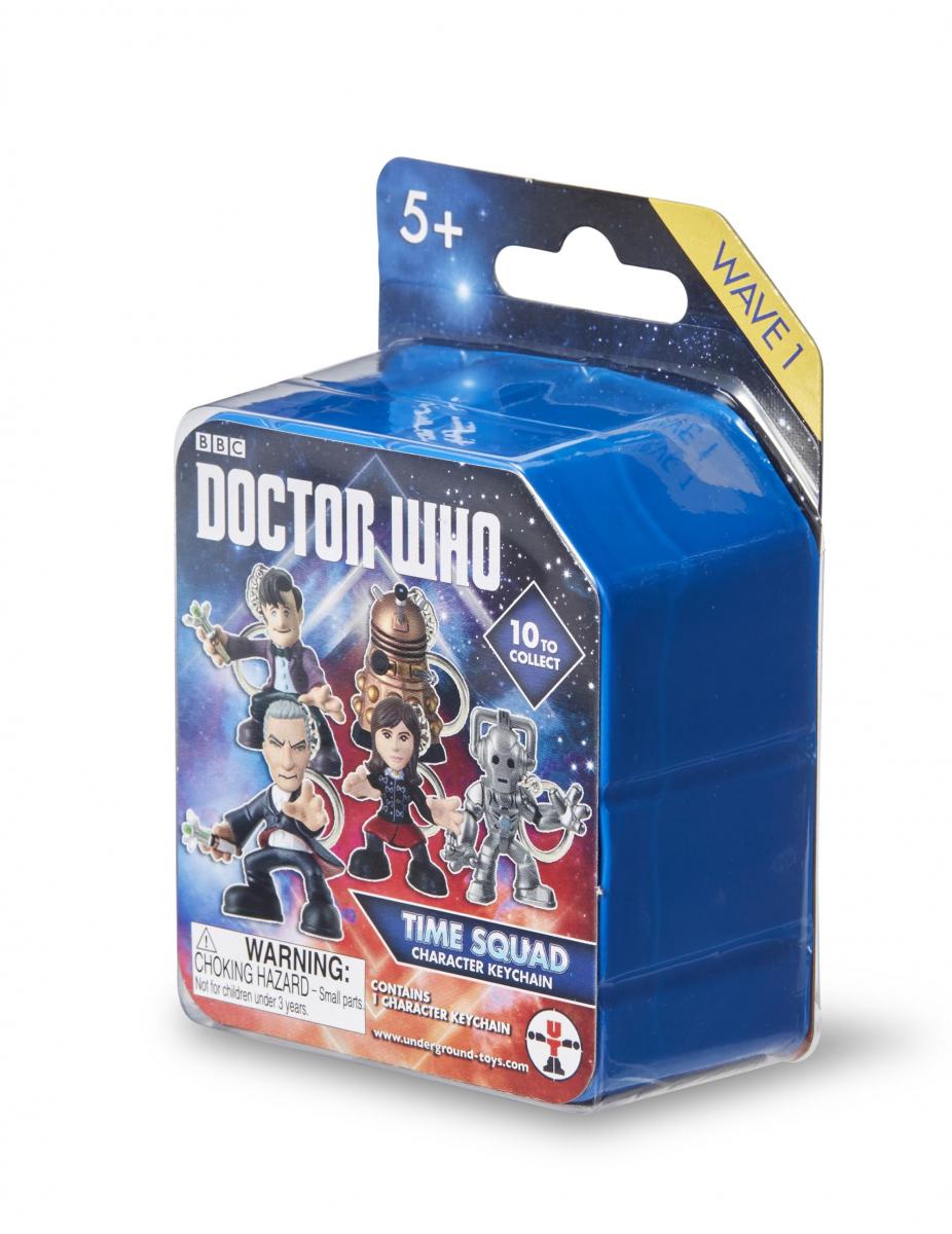 Doctor Who: Blind Boxed Time Squad Keychain picture