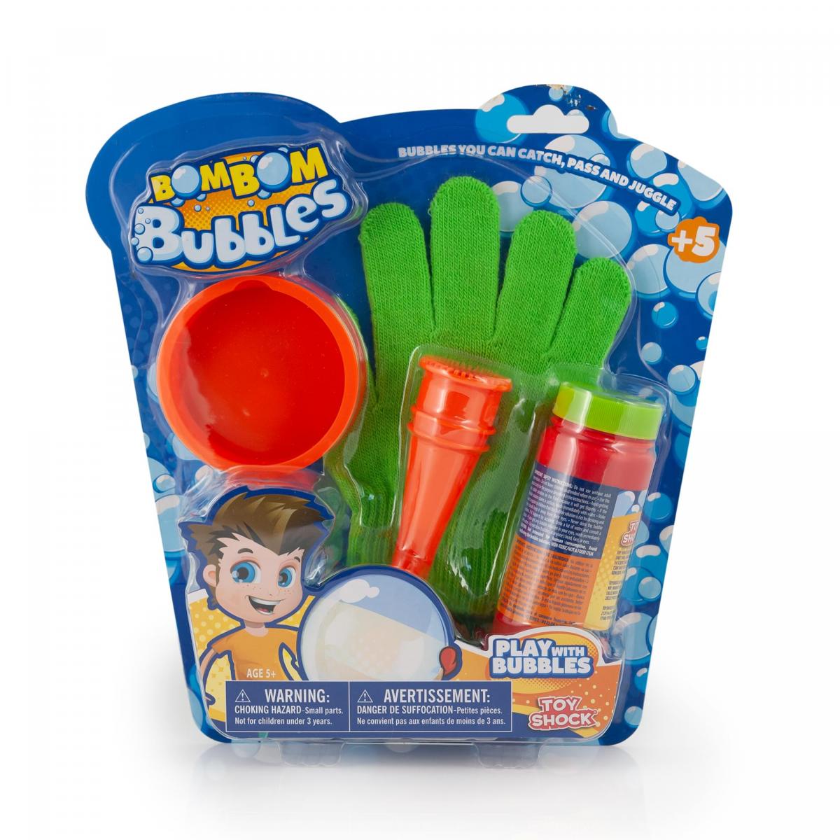 BomBom Bubbles Kit - Bubble Solution & Magic Glove picture