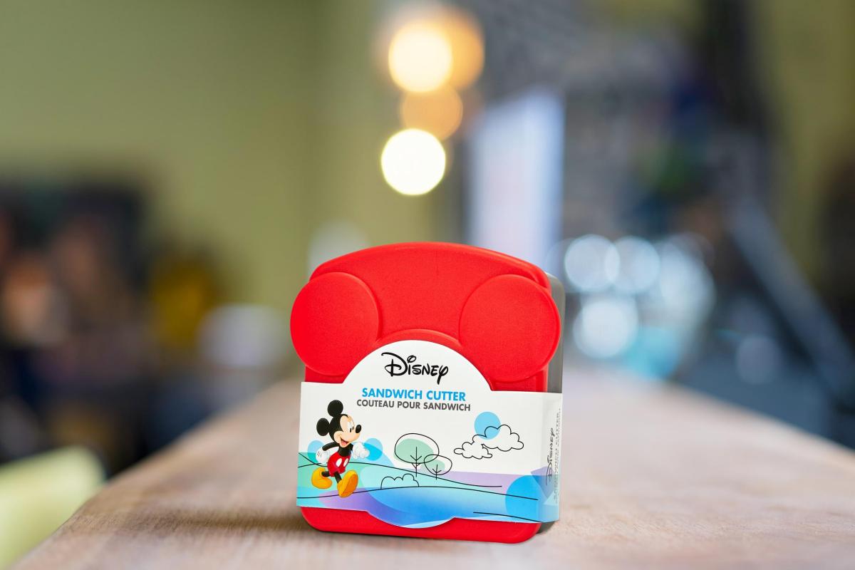 Disney Mickey Mouse Sandwich Cutter w/ Storage Container picture