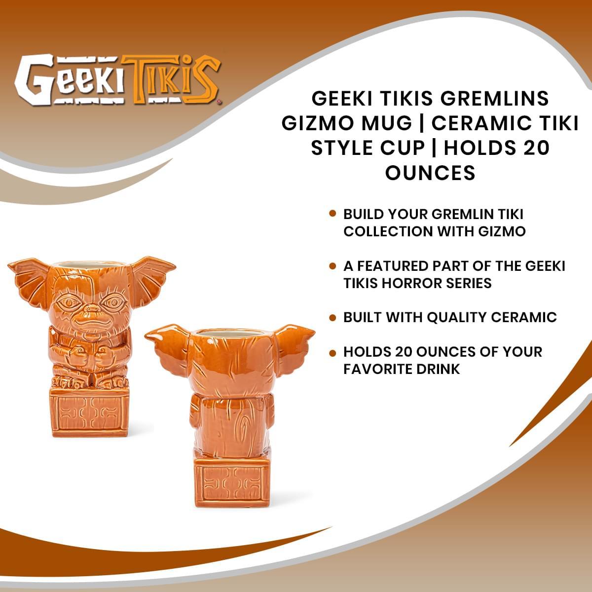 Gremlins Gizmo 20oz Geeki Tiki Ceramic Mug picture