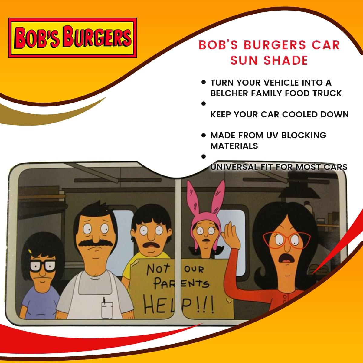 Bob's Burgers Car Shade picture