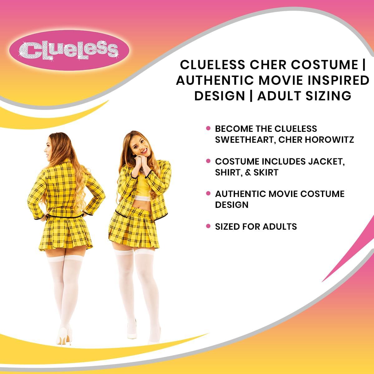 Clueless Cher Adult Costume Kit | X-Large picture