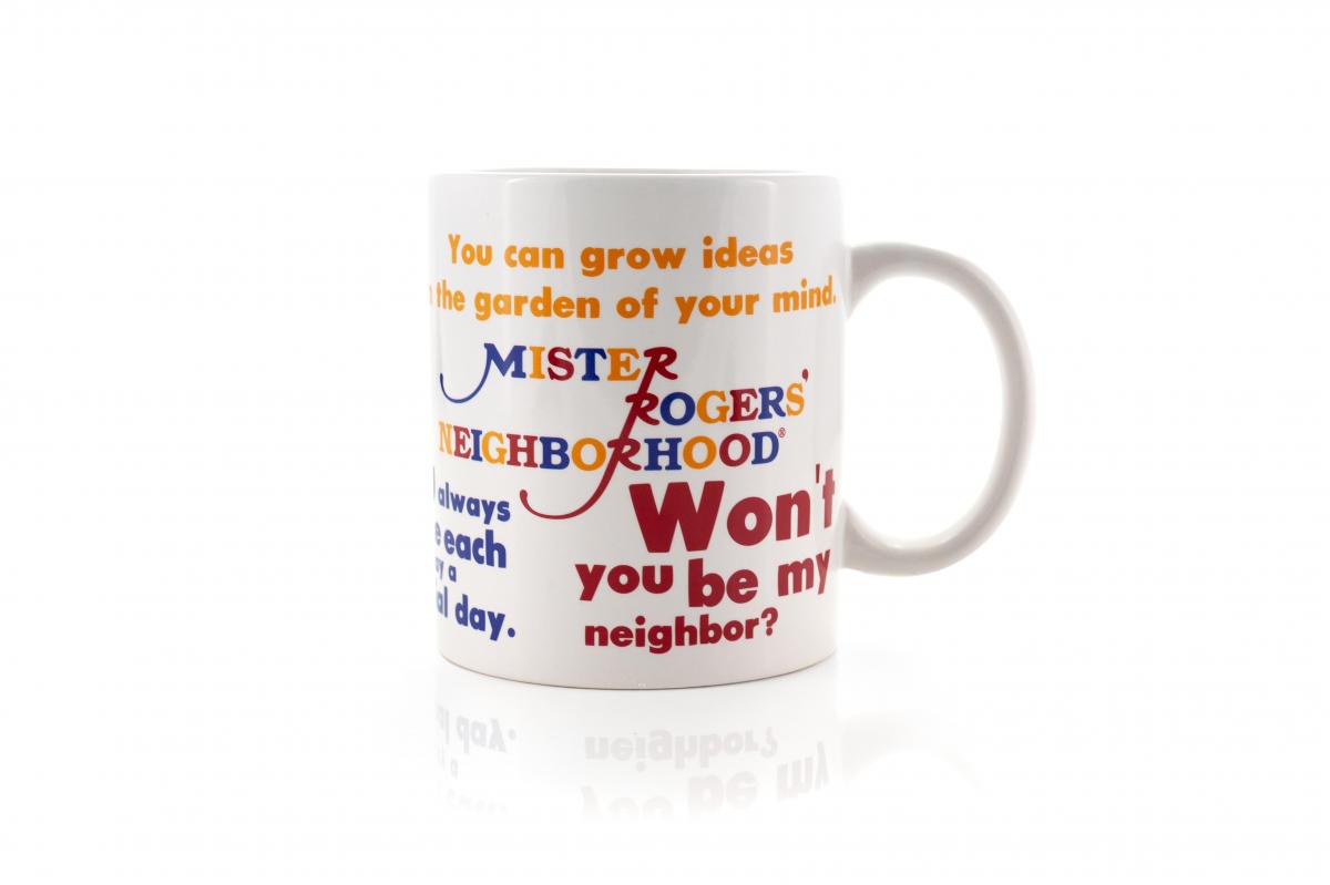 Mr Rogers Heat Change Sweater 16oz Ceramic Coffee Mug picture