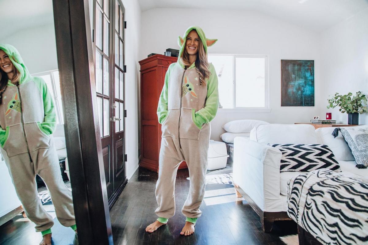 Star Wars Mandalorian Child Ladies Onesie | LG/XL picture