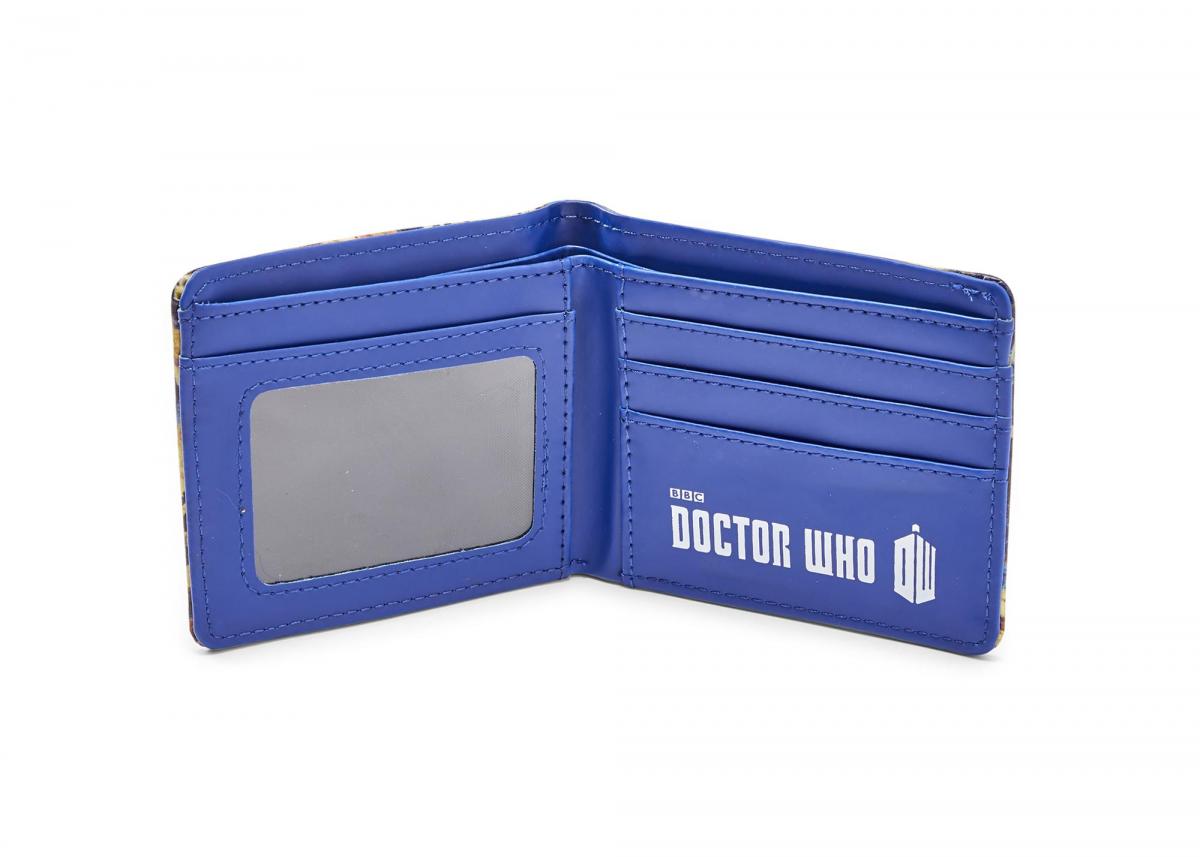 Doctor Who Bi-Fold Wallet Van Gogh TARDIS picture