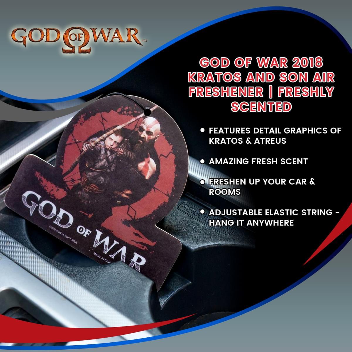 God of War (2018) Kratos and Son Air Freshner picture
