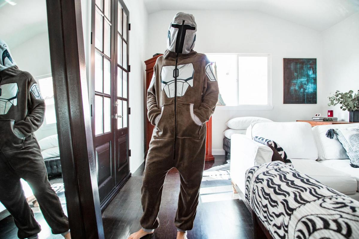 Star Wars Mandalorian Mando Unisex Onesie | LG/XL picture