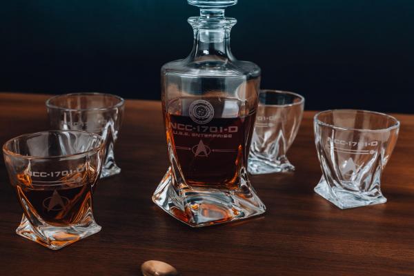 Star Trek TNG Whisky Decanter Set picture