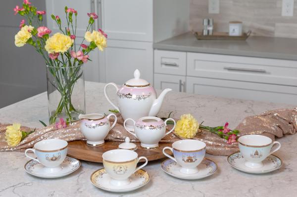 Disney Princess 13-Piece Ceramic Tea Set picture