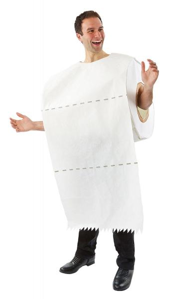 Toilet Paper Roll Adult Costume - One Size picture