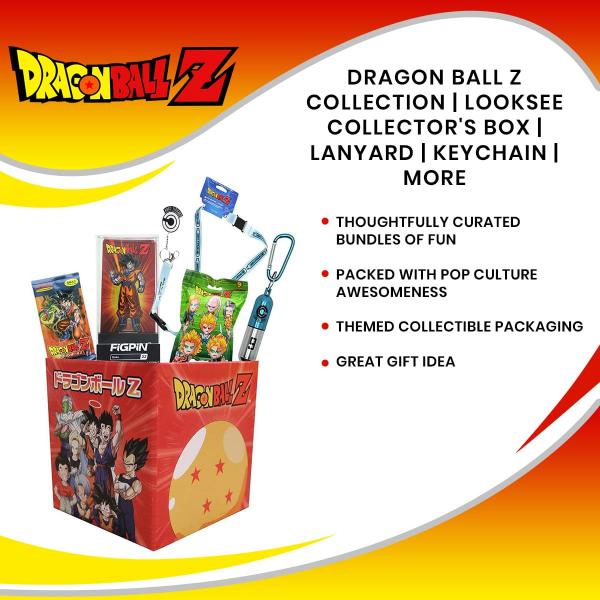 Dragon Ball Z LookSee Box w/ Lanyard, Keychain, More! picture