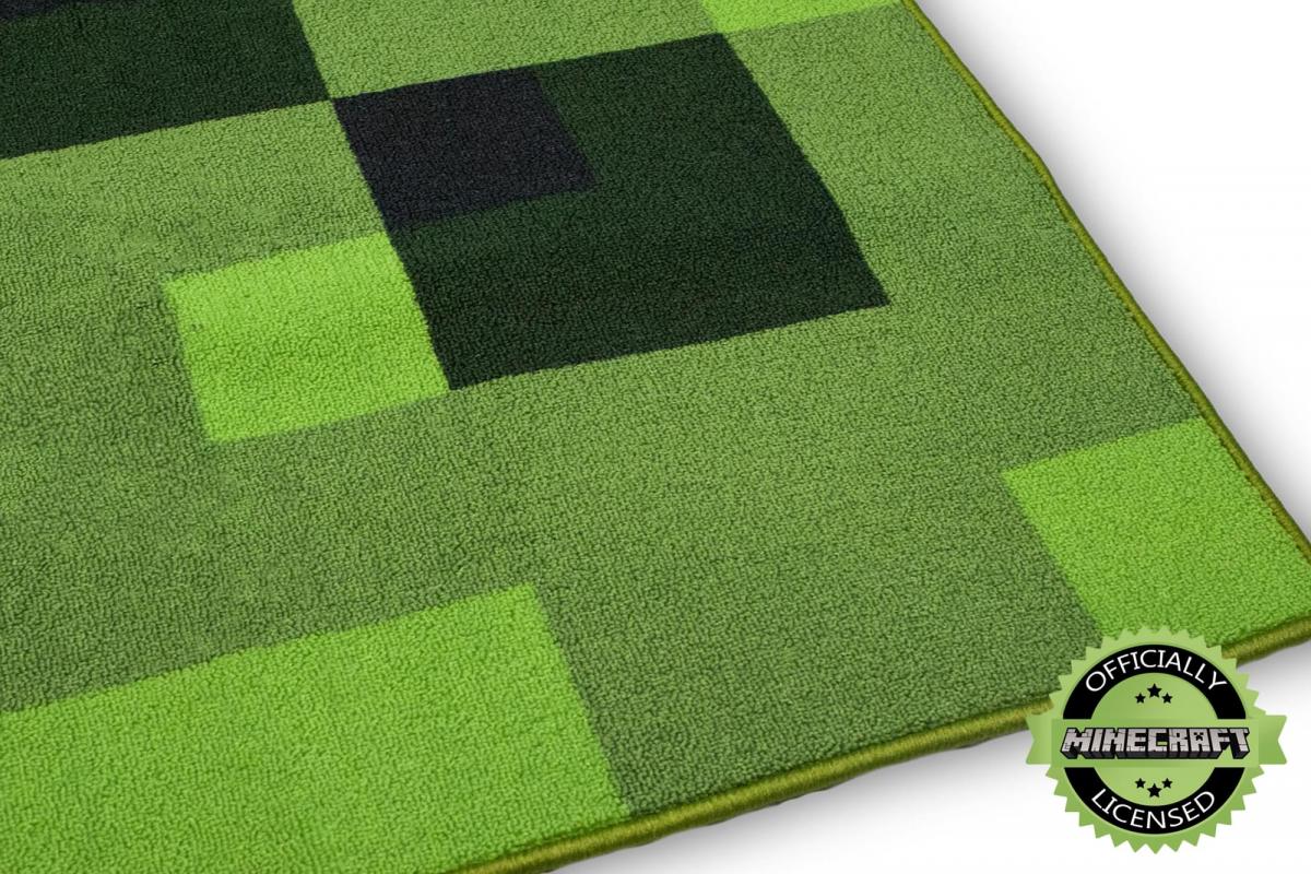 Minecraft Creeper Face 39 Inch Area Rug picture