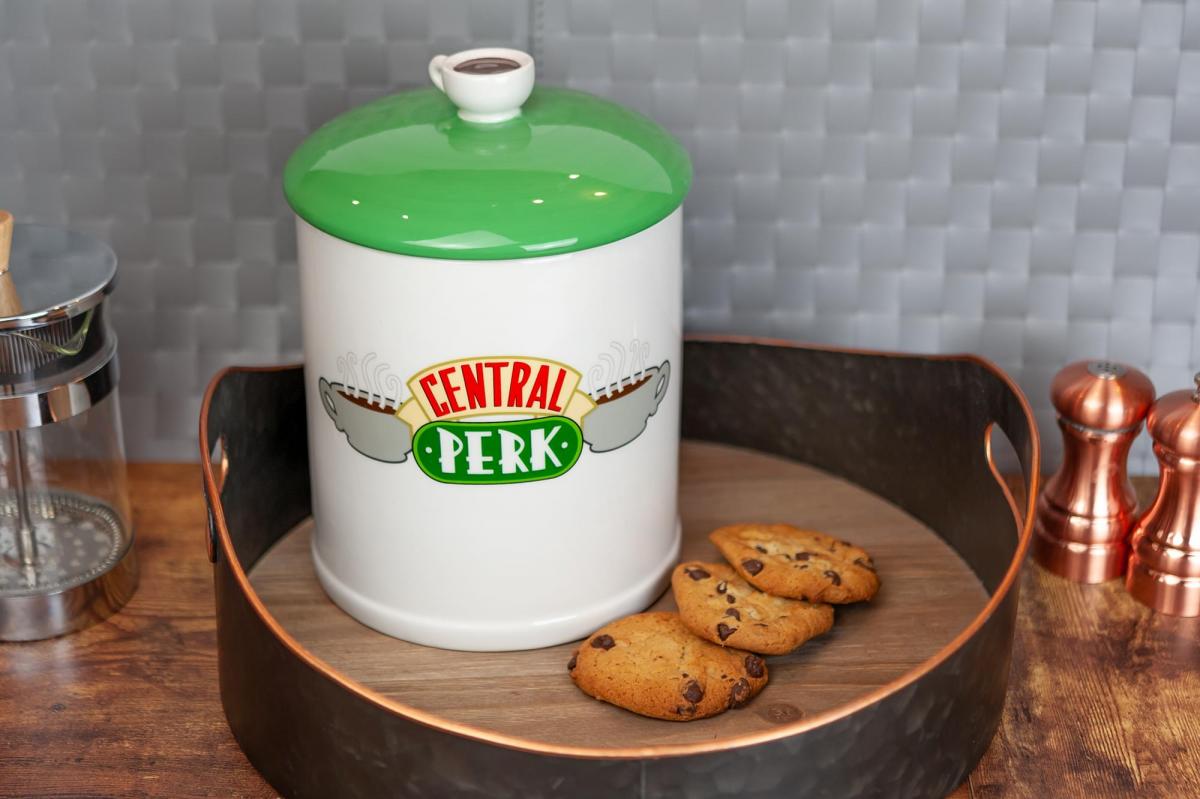 Friends Central Perk 10 Inch Ceramic Cookie Jar picture