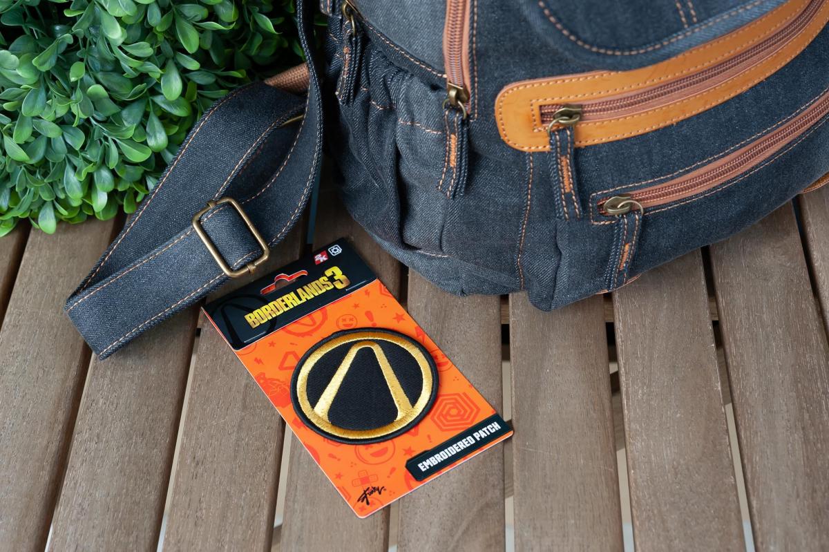 Borderlands Vault Symbol 3 Inch Embroidered Patch picture