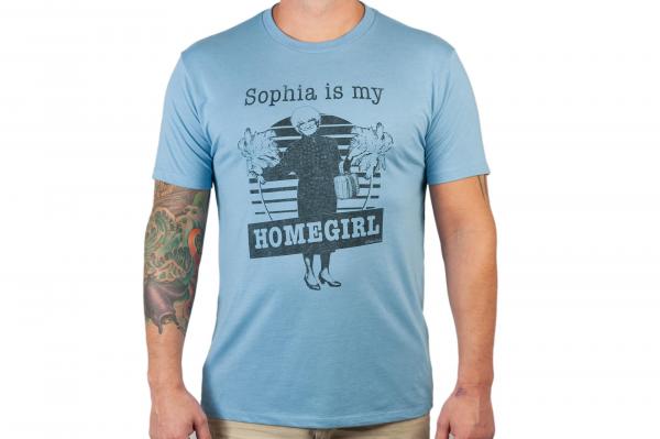 Golden Girls Sophia Homegirl Mens Light Blue T-Shirt | XXL