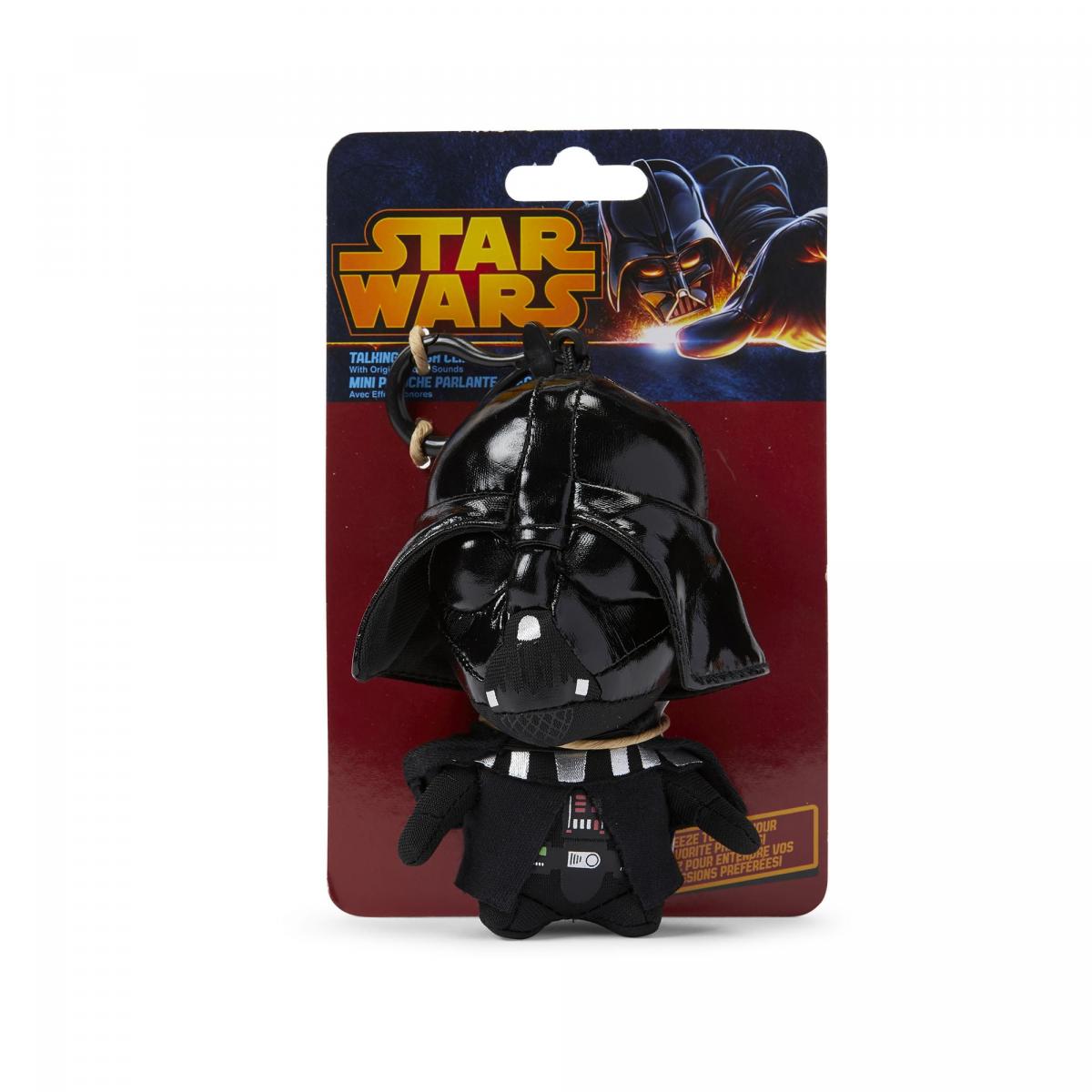 Star Wars Vader 4" Talking Plush Clip On picture