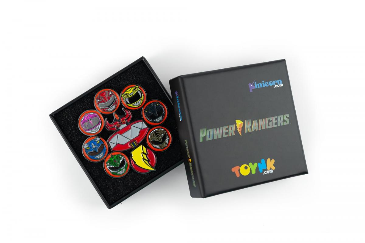 Power Rangers Dino Fury Exclusive Deluxe Enamel Pin picture