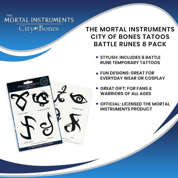 The Mortal Instruments City Of Bones Tatoos Battle Runes 8 P picture
