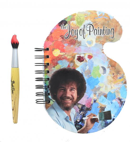 Bob Ross Paint Palette Journal & Brush Pen