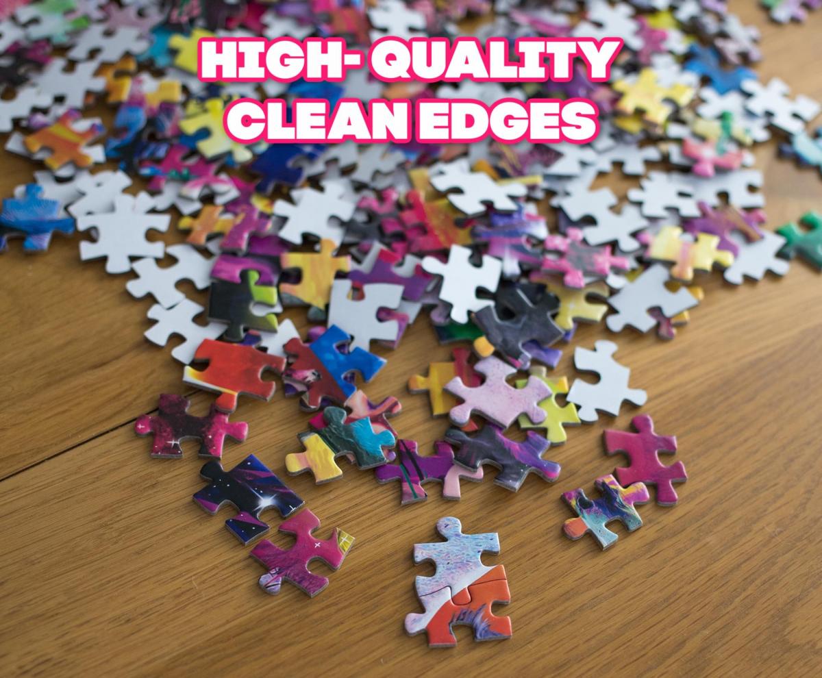 Universe of Unicorns Rainbow Fantasy Puzzle | 1000 Piece Jigsaw Puzzle picture