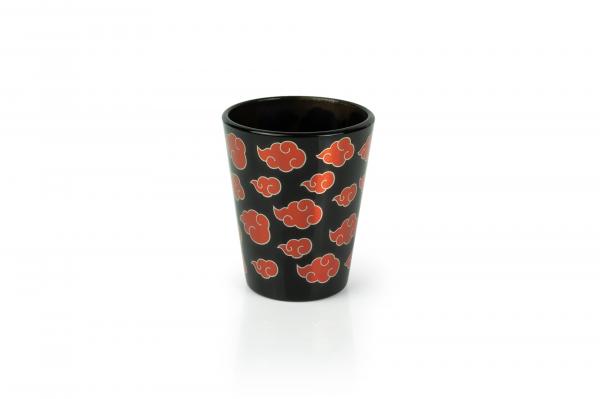 Naruto Shippuden Logo 2oz Black Shot Glass picture
