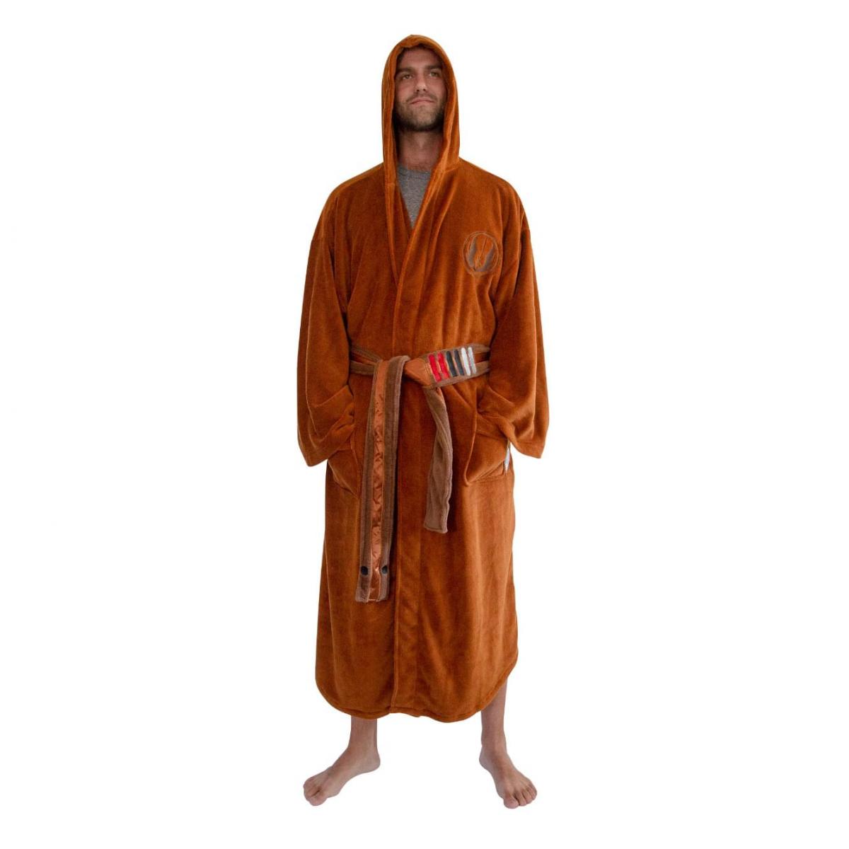 Star Wars Jedi Master Fleece Costume Bathrobe XXL picture