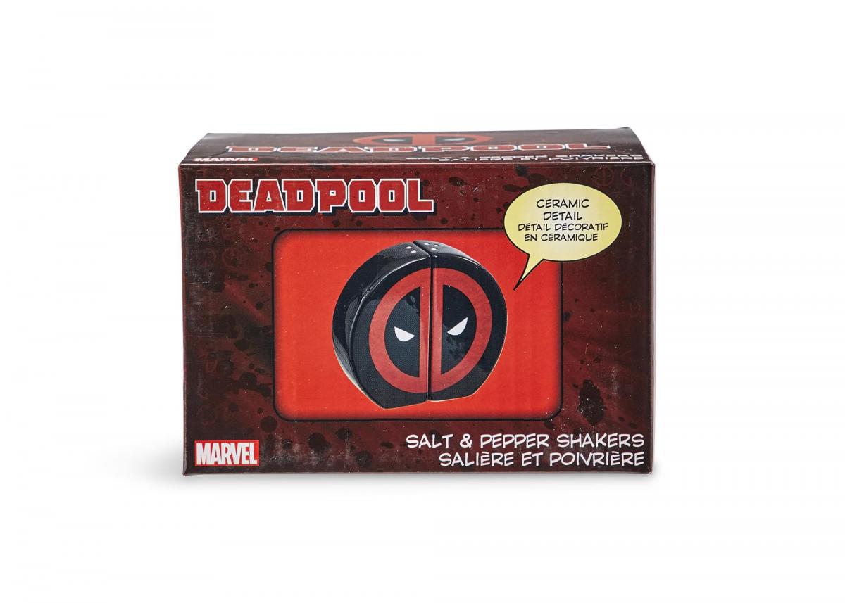Marvel Deadpool Salt and Pepper Shakers picture