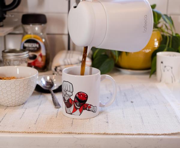 Power Rangers Red Ranger 11 Ounce Ceramic Mug picture