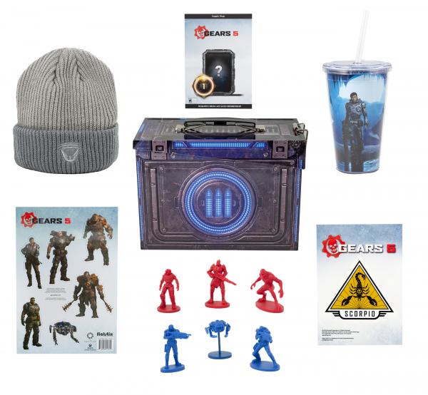 Gears of War San Diego Comic Con Exclusive Looksee Gift Box