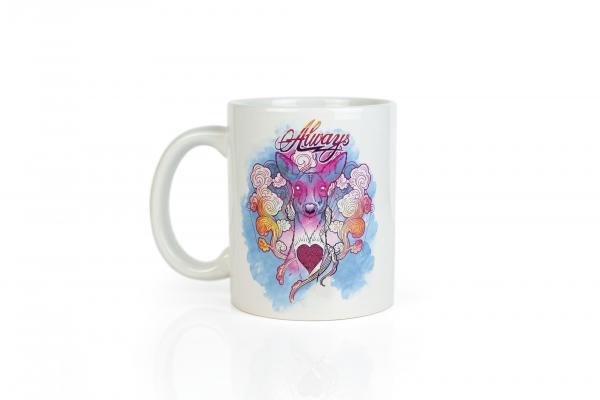 Harry Potter Always 11oz Mug | Colorful Doe Patronus Design picture