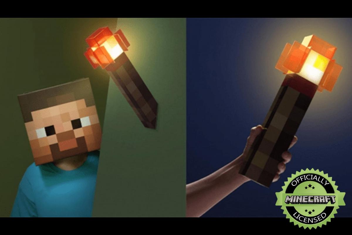 Minecraft Redstone Torch 12.6 Inch LED Lamp picture