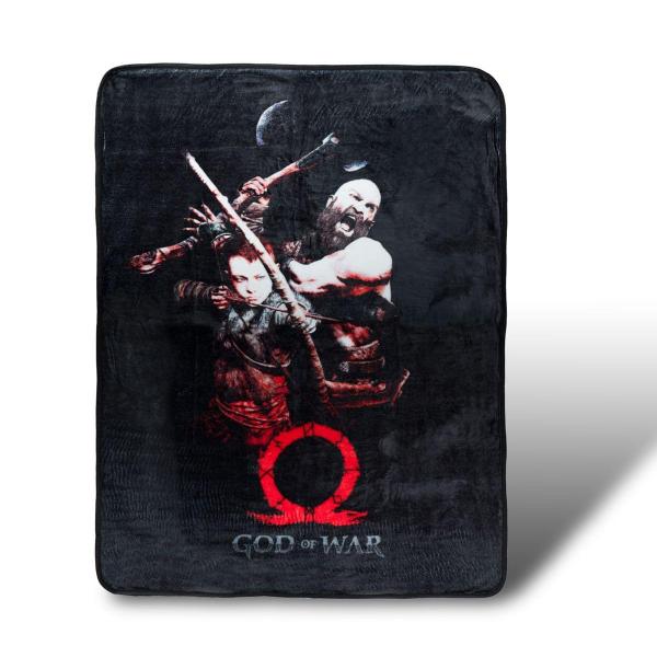 God of War (2018) Kratos & Son 45"x60" Fleece Throw Blanket