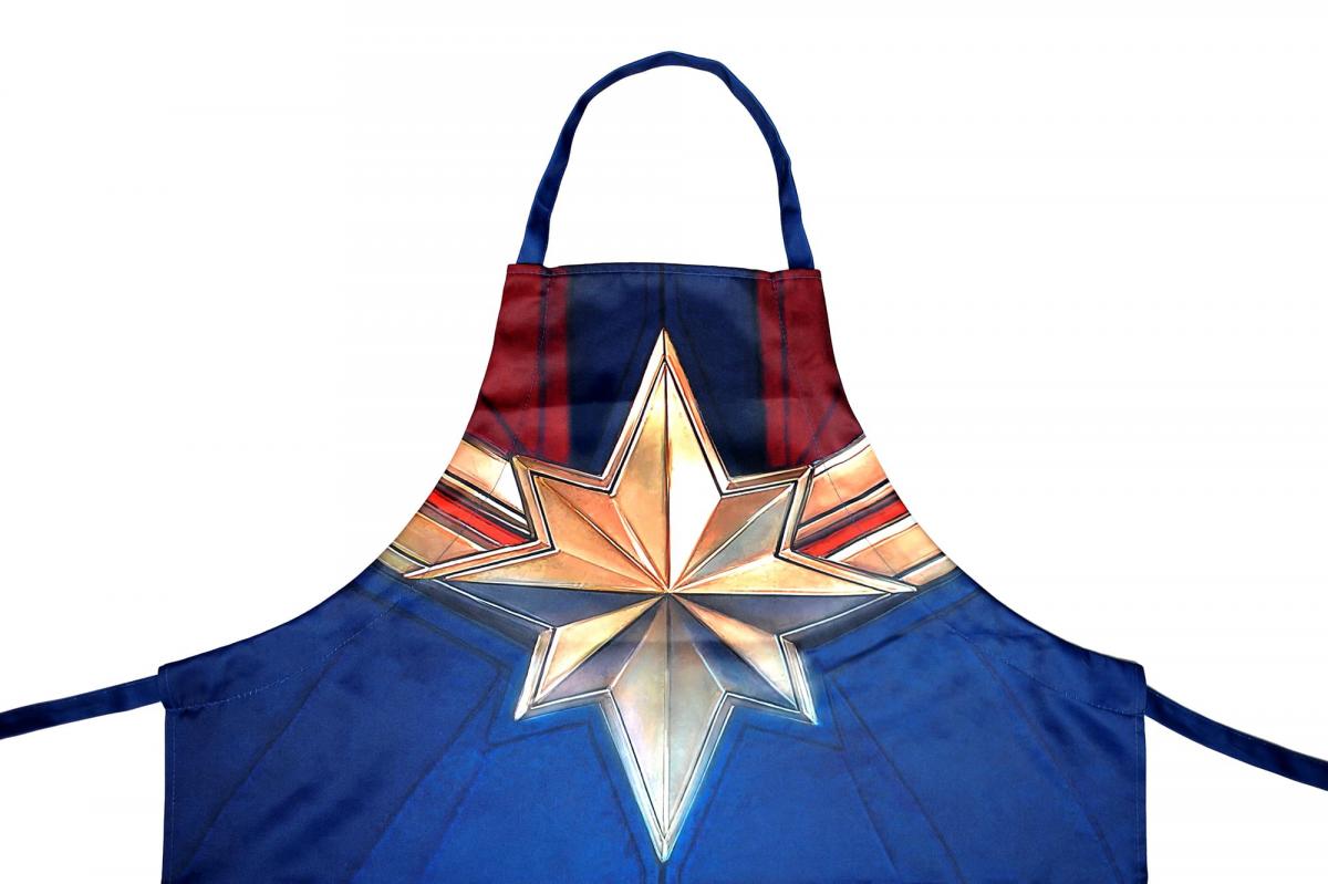 Marvel Captain Marvel Uniform Adult Apron | One Size picture
