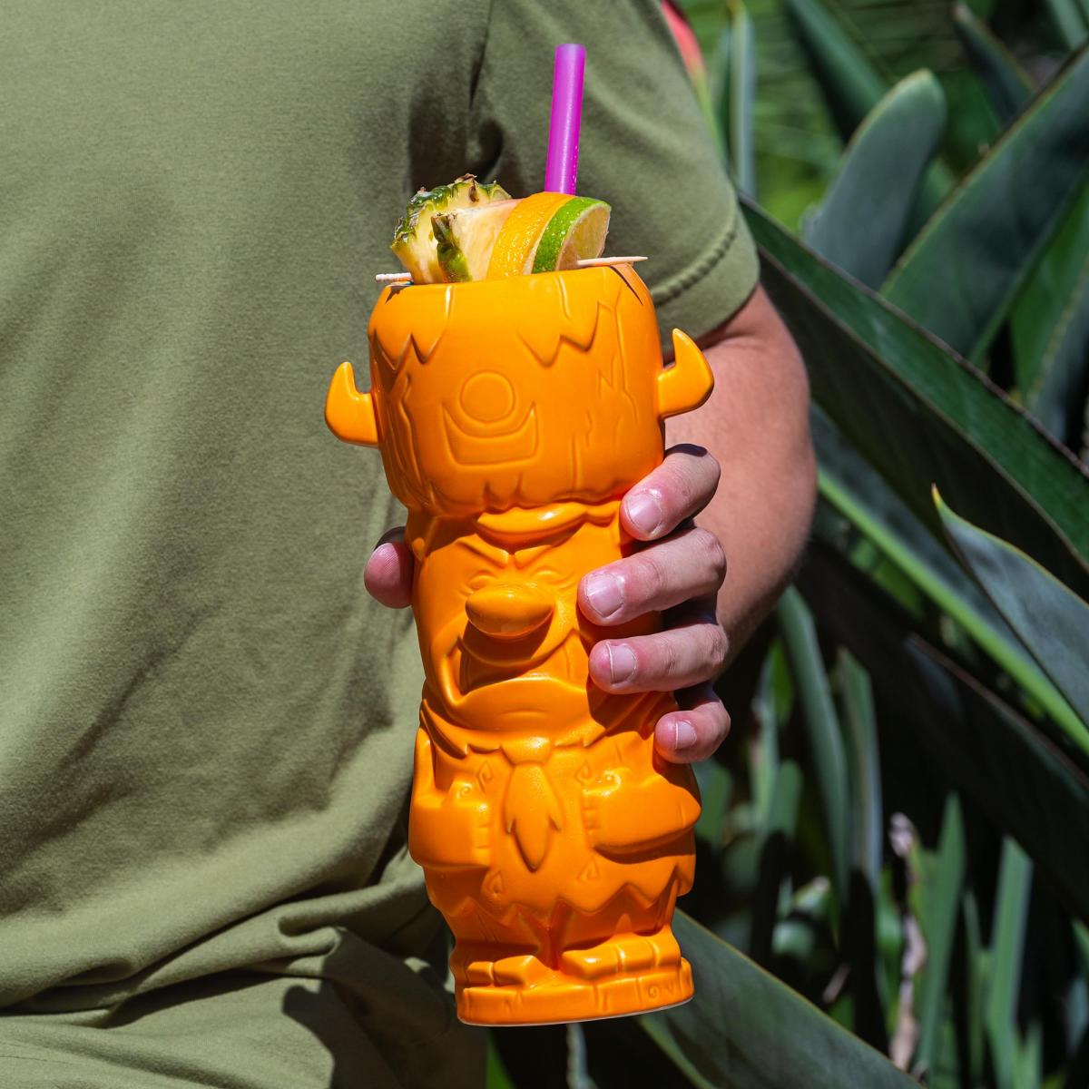 The Flintstones Fred & Barney 28oz Geeki Tiki Mug Set picture