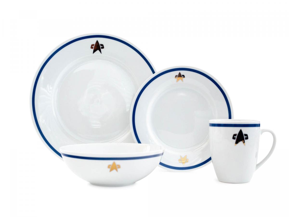 Star Trek Delta Classic 16-Piece Dinnerware Set picture