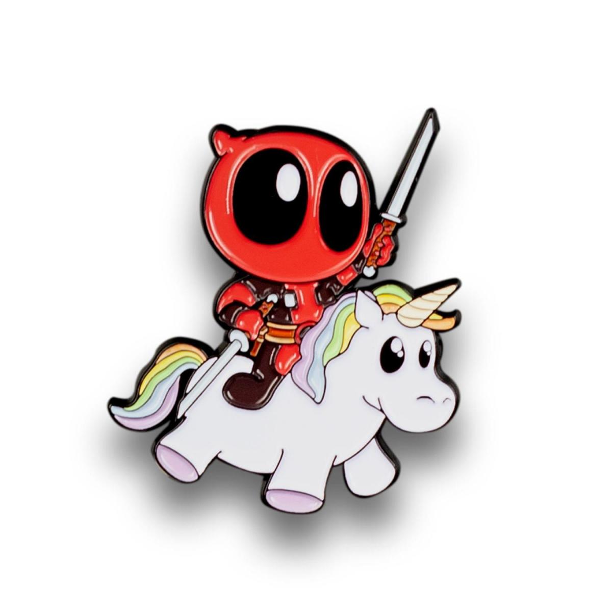 Marvel Deadpool Unicorn Enamel Pin, SDCC Exclusive picture