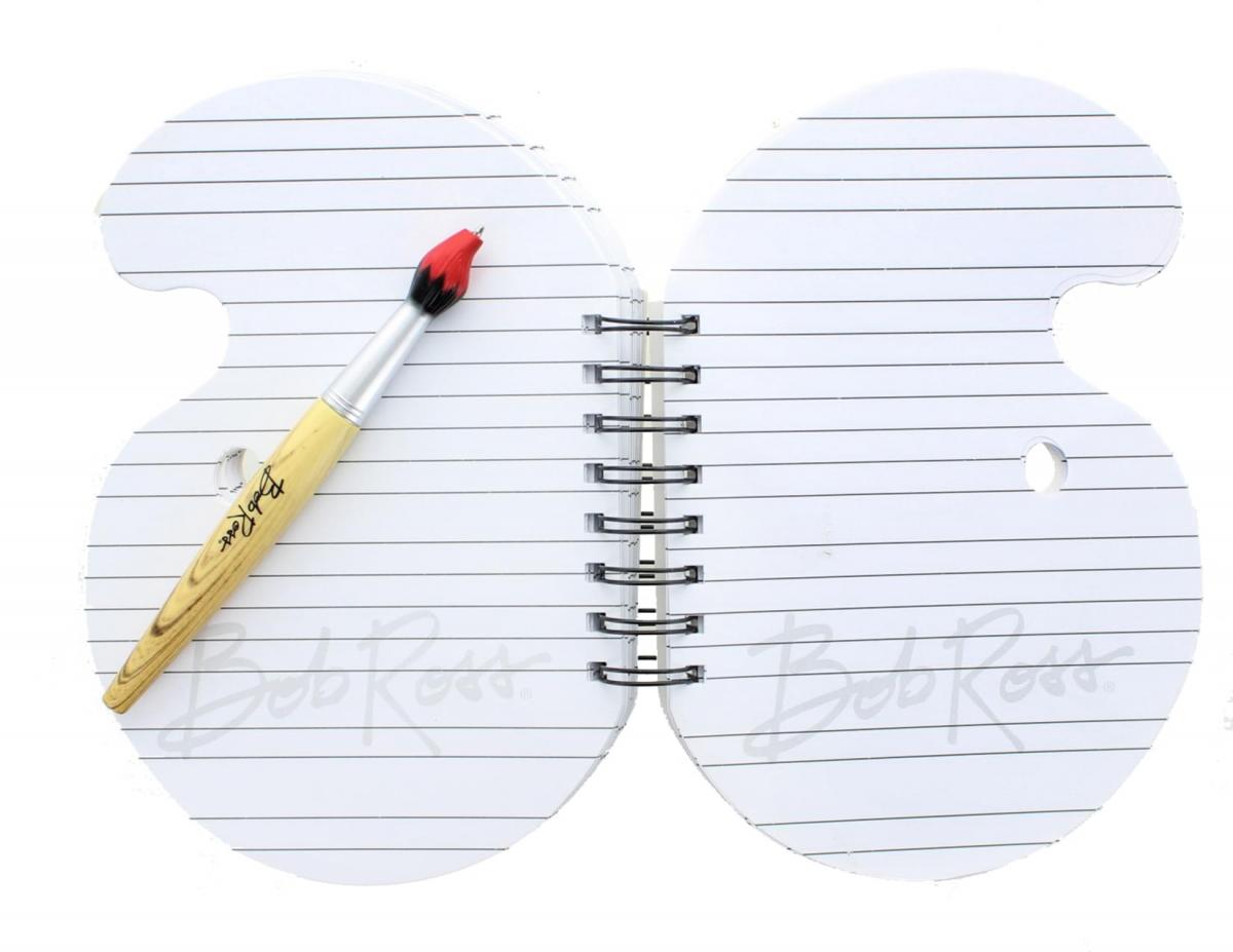 Bob Ross Paint Palette Journal & Brush Pen picture