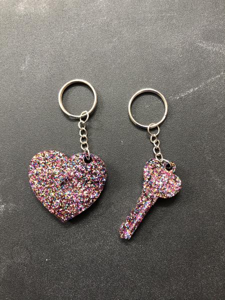 Lovers keychain picture