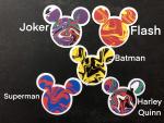 Mickey head stickers