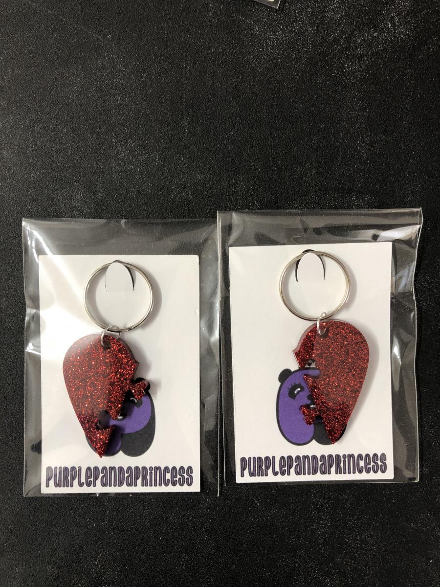 Love heart Keychains picture